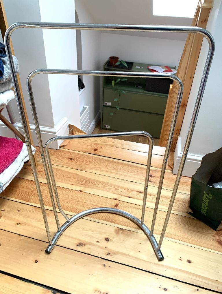 Chrome Towel Rail / Airer [FREE]
