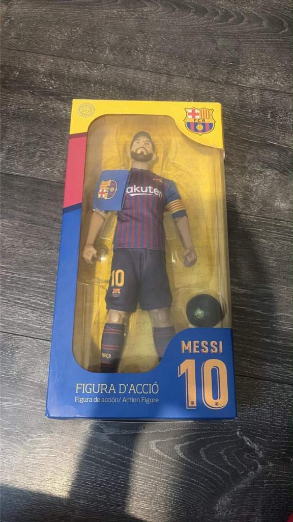 Messi Football Action Figure - New in Box