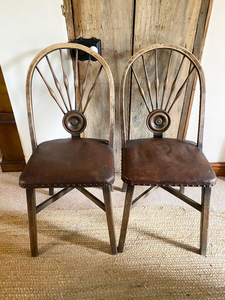 Antique Art Deco chairs