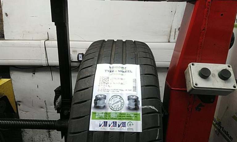 245 45 20 W103 Sunny Sport Nacro 5mm Part Worn Presure Tested Tyre