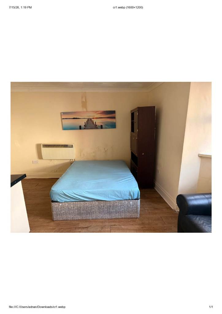 Comfortable Single Room with Wi-Fi & Parking – Ready to Move In Luton LU3