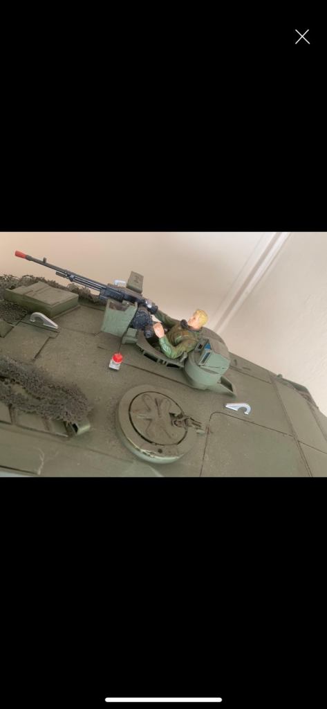 RC 1/16 scale leopard RC tank