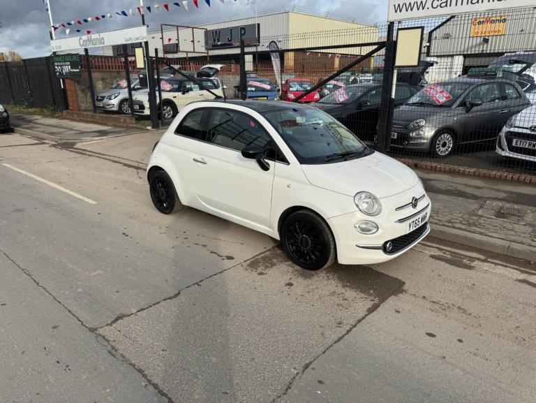 FIAT 500 2015 WHITE 1.2 Lounge 3dr h/b ONLY 42044 Miles