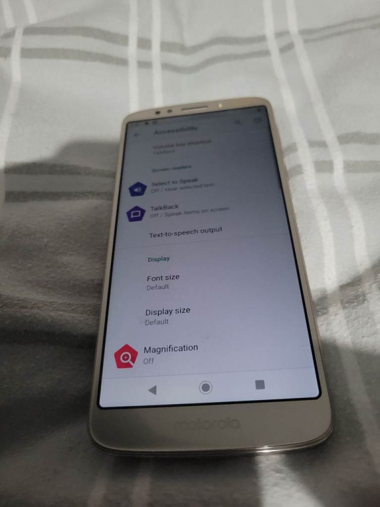 Motorola mobile phone 