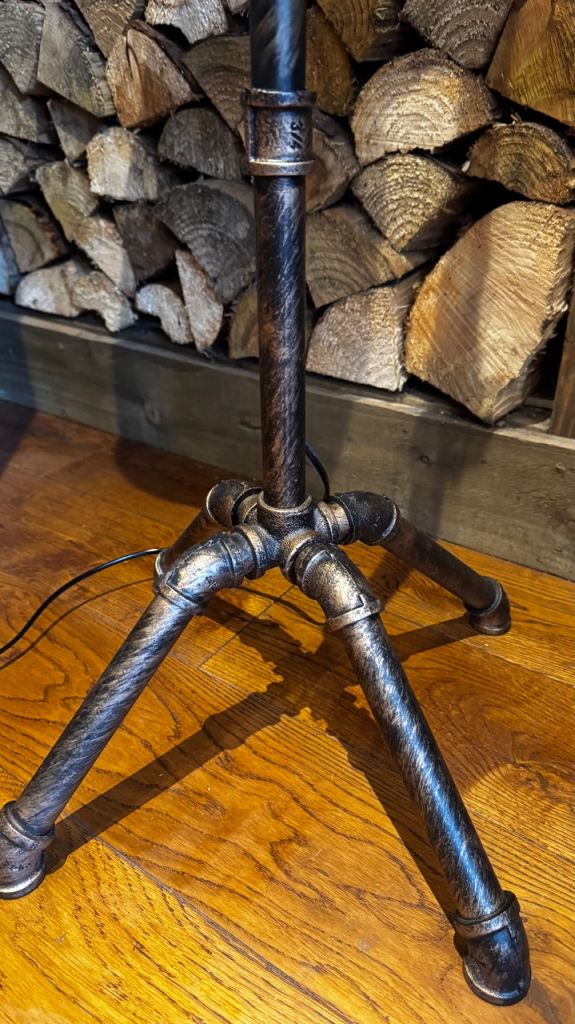 Industrial style floor lamp 