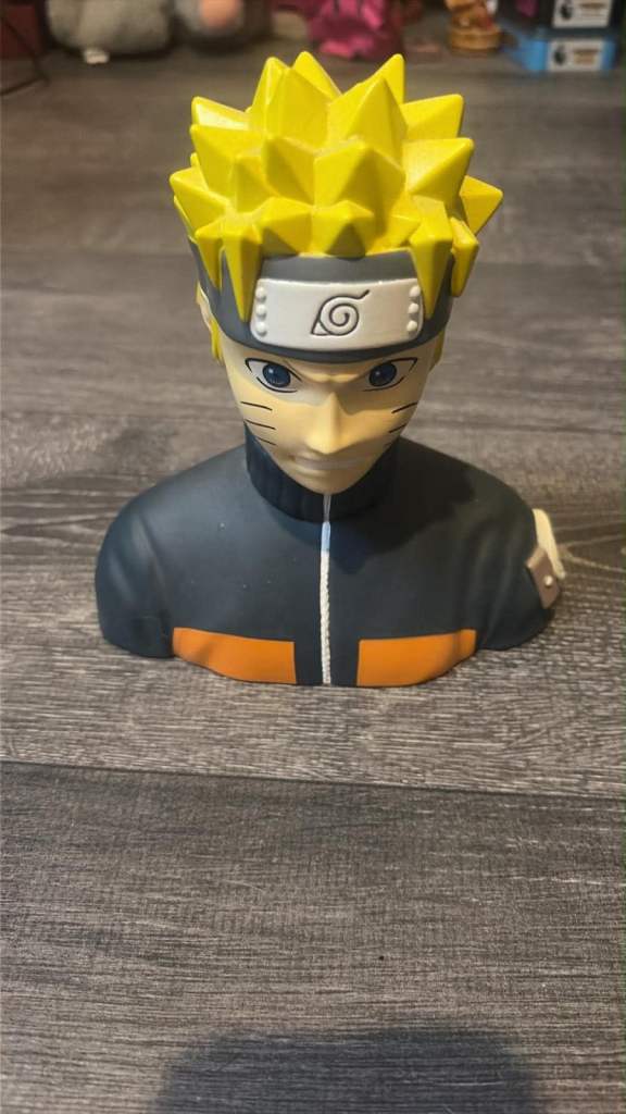 Naruto Uzumaki Bust Collectible Figure - Good Condition