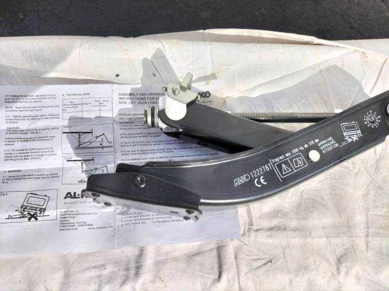 AL-KO caravan side lift jack 