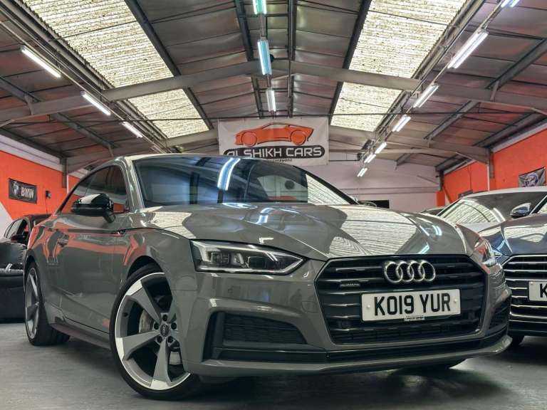 2019 Audi A5 2.0 TFSI 45 Black Edition S Tronic quattro Euro 6 (s/s) 2dr COUPE Petrol Automatic