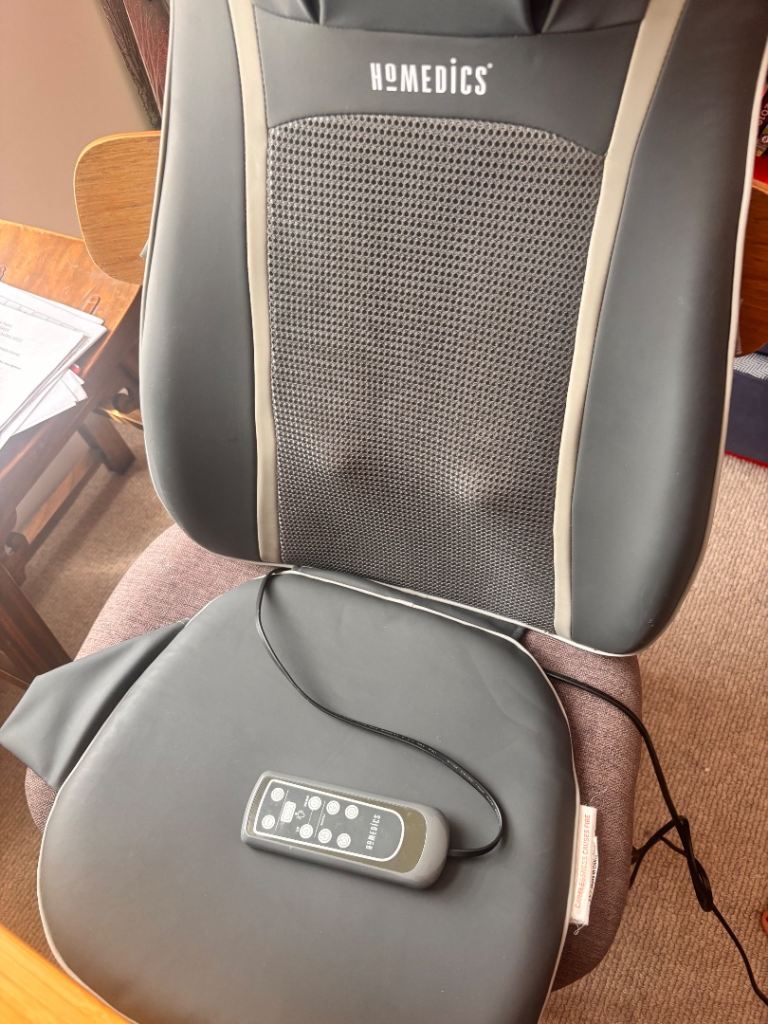 Homedics shiatsu massage cushion