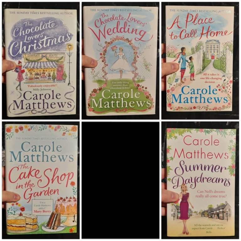 Carole Matthews Books x5