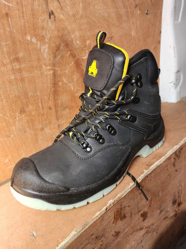 Amblers Black Safety Boots – Brand new, Size 10