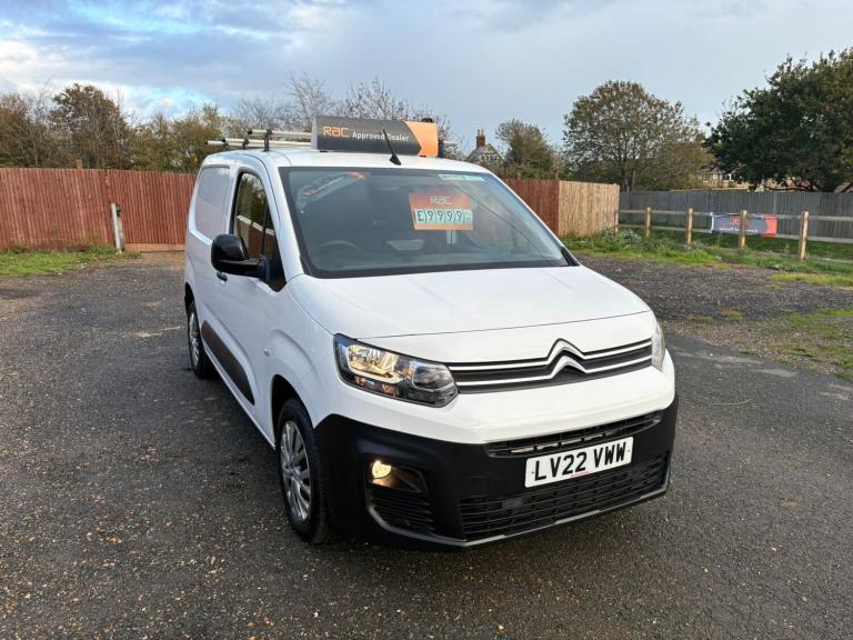2022 Citroen Berlingo 1.5 BlueHDi 1000Kg Enterprise Pro 100ps [6 Speed] PANEL VAN Diesel Manual