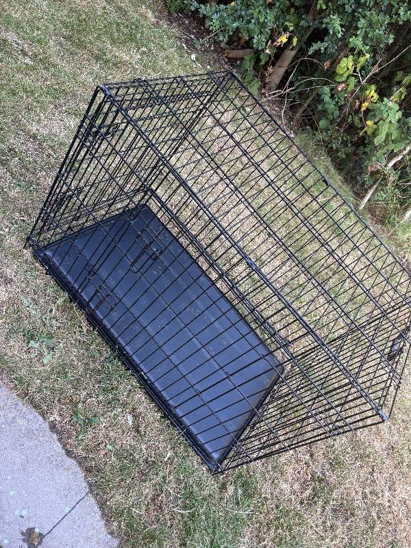 36inch large dog crate x2