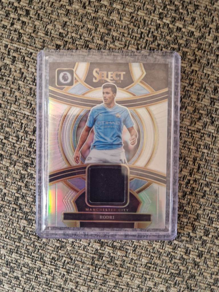 Panini Select Swatches Rodri Football Trading Card