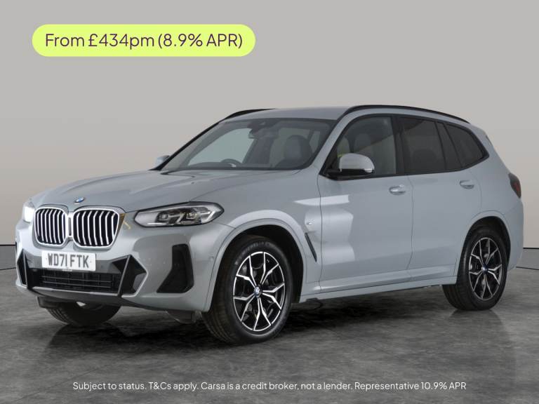 2022 BMW X3 2.0 20d MHT M Sport SUV 5dr Diesel Hybrid Auto xDrive Euro 6 (s/s) (190 ps) Suv Hybri...