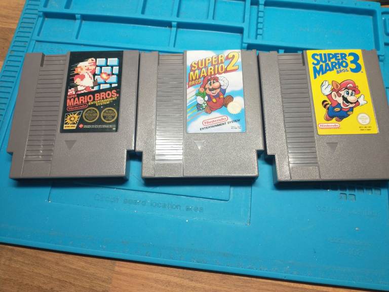 Super Mario Bros 1, 2, 3 NES 