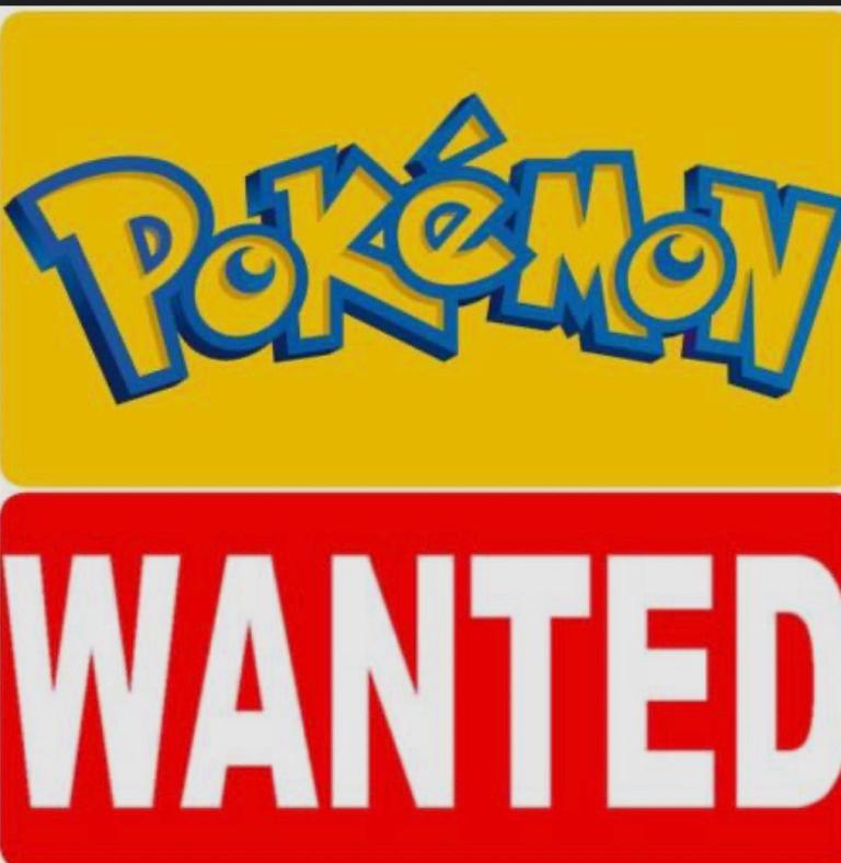 Pokemon wanted