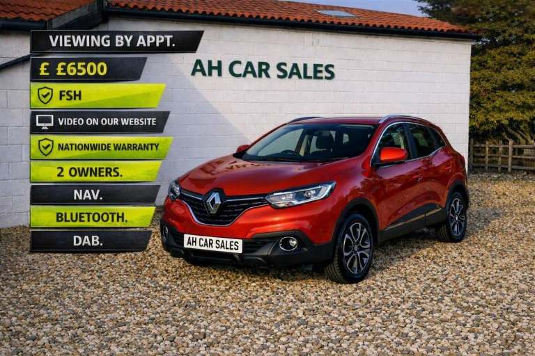 2018 Renault Kadjar 1.3 TCE Dynamique S Nav 5dr HATCHBACK Petrol Manual