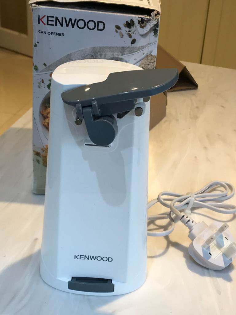 KENWOOD ELECTRIC CAN OPENER - USED TWICE