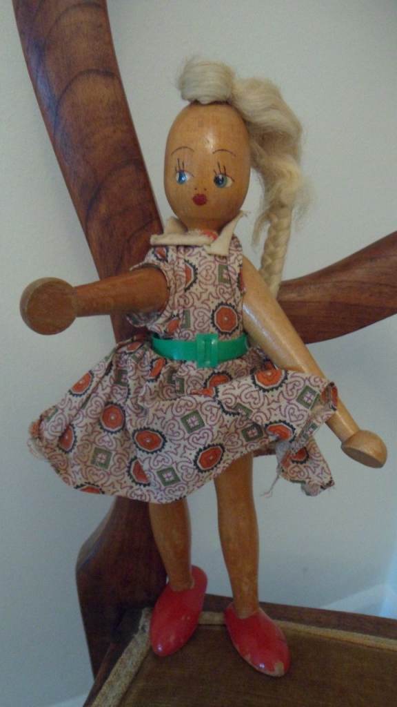 Antique wooden doll - offers invited