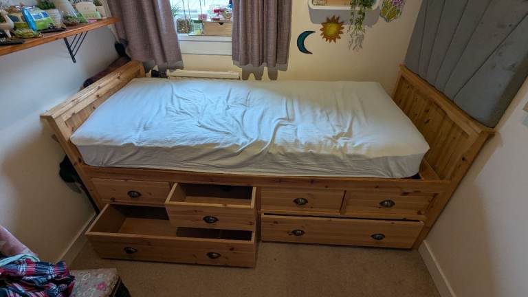 Single Bed with Storage
