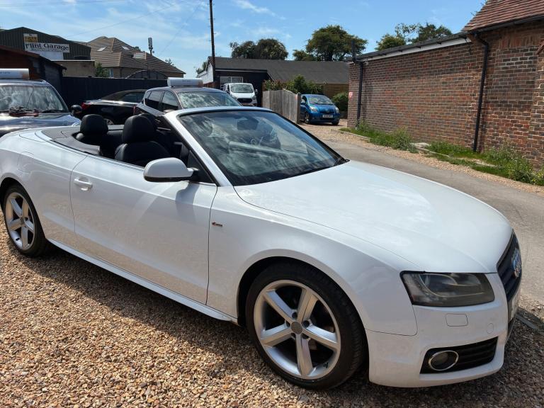 2011 Audi A5 Cabriolet 2.0 TDI S line Convertible 2dr Diesel Manual Euro 5