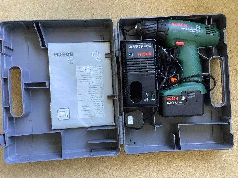 Bosch Cordless Drill PSR 9 6VES-2 Looks unused 