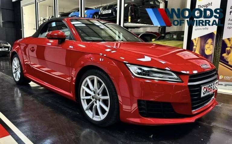 2016 Audi TT 1.8 TFSI Sport Roadster 2dr Petrol Manual Euro 6 (s/s) (180 ps) Convertible Petrol M...