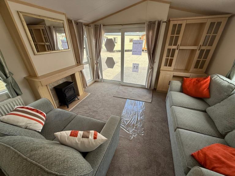 2 Bed Static Caravan - DG, CH, Patio Doors - Offsite Sale / Own Land / Farms