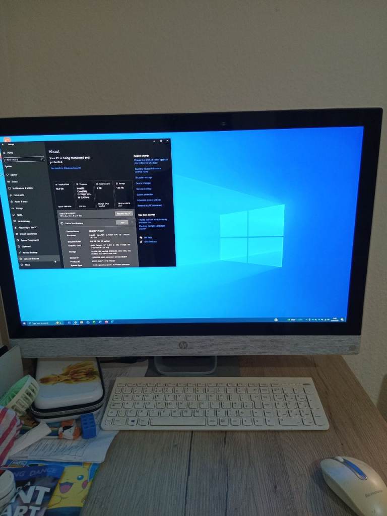 HP All-in-One PC with Keyboard and Mouse – Good Condition