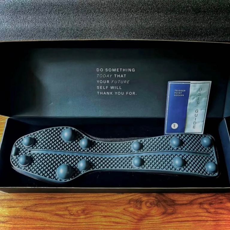 Trigger Point Rocker Back Massager Pressure Point Seated Posture