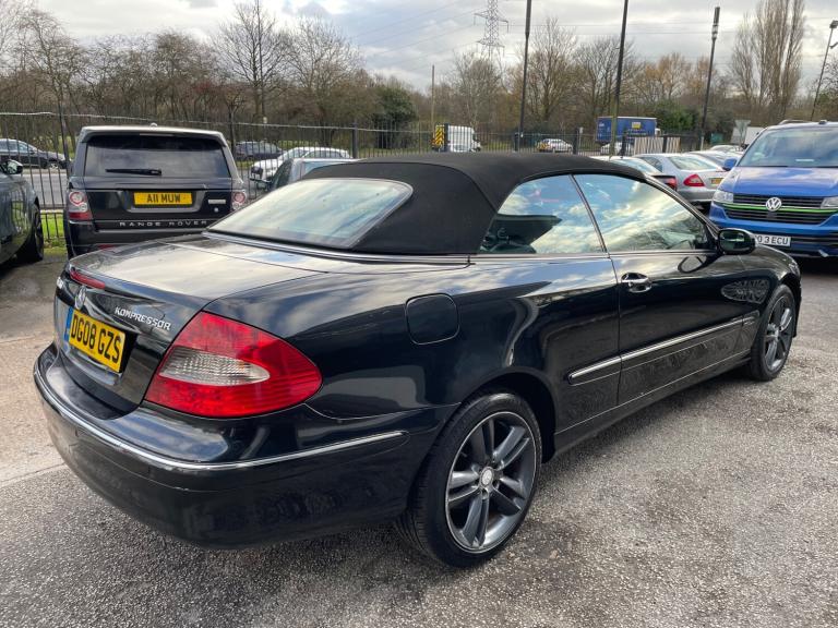 2008 Mercedes-Benz CLK 200K Avantgarde 2dr [184] Tip Auto CONVERTIBLE Petrol Automatic