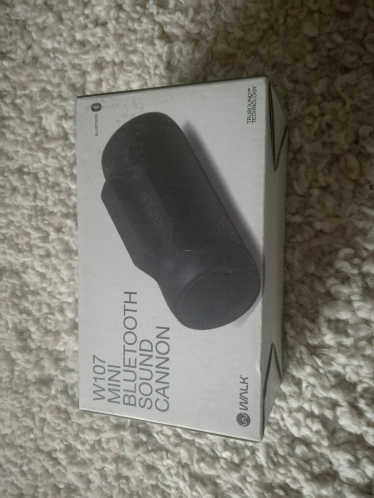 WALK W107 MINI BLUETOOTH  SOUND CANNON- NEW in sealed box