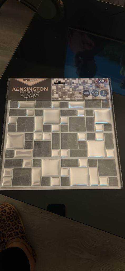 Self adhesive wall tile x 5