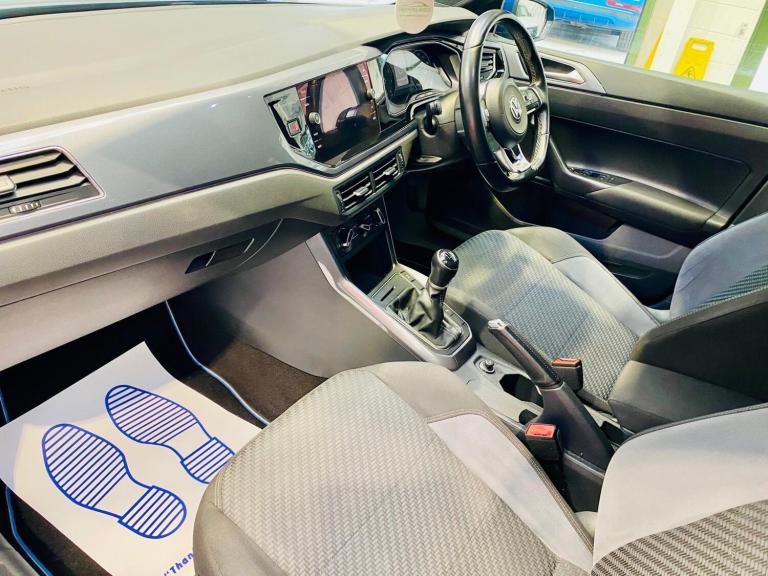 2018 Volkswagen Polo 1.0 TSI R-Line Euro 6 (s/s) 5dr HATCHBACK Petrol Manual