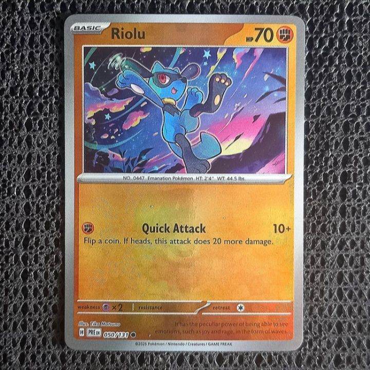 Pokemon Riolu 050/131 Masterball Prismatic