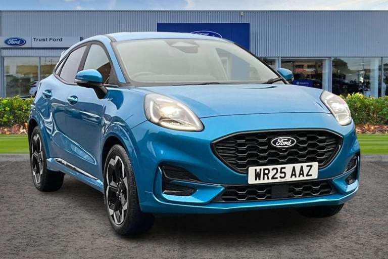 2025 Ford Puma 1.0 EcoBoost Hybrid mHEV 155 ST-Line X**REAR CAMERA - LANE ASSIST - SAT NAV Hatchb...