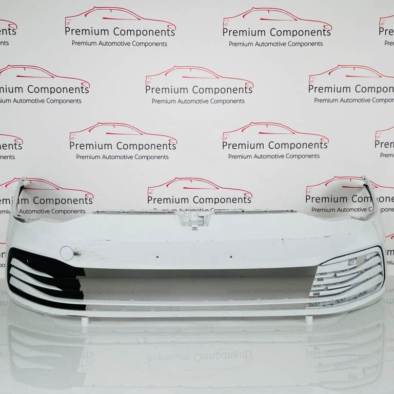 VW Golf Front Bumper Skin Genuine White Mk8 Se - No Repairs - 2020 - 2023 [ak62]