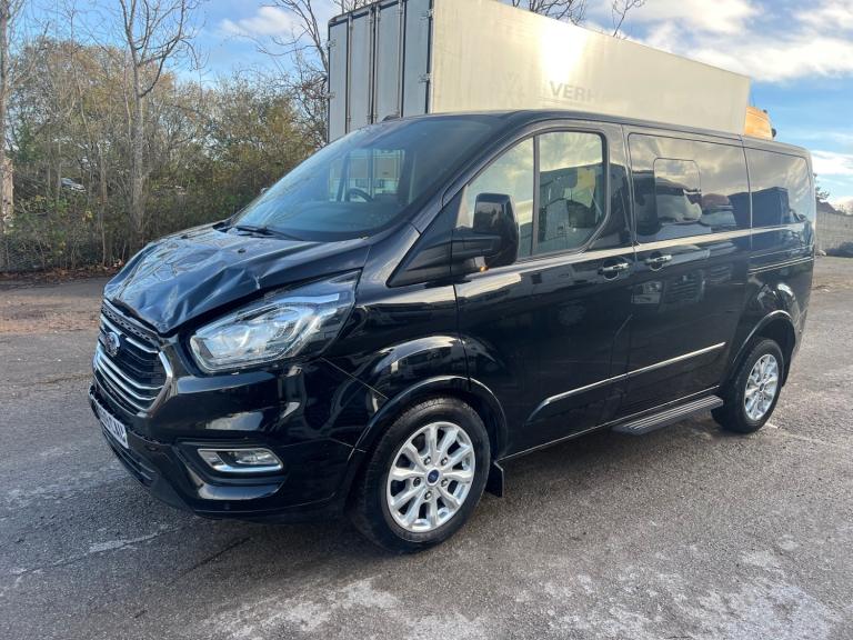 2019 FORD TOURNEO CUSTOM ECOBLUE MINIBUS 8 SEATER DISABLED LWB DAMAGED SALVAGE