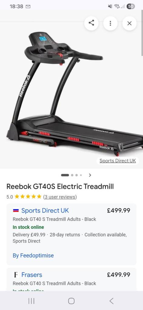 Reebok Treadmill