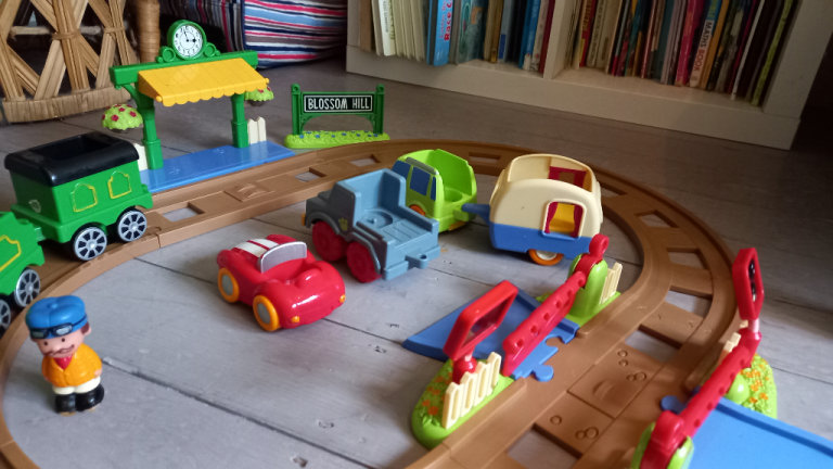 Happy Land train track set