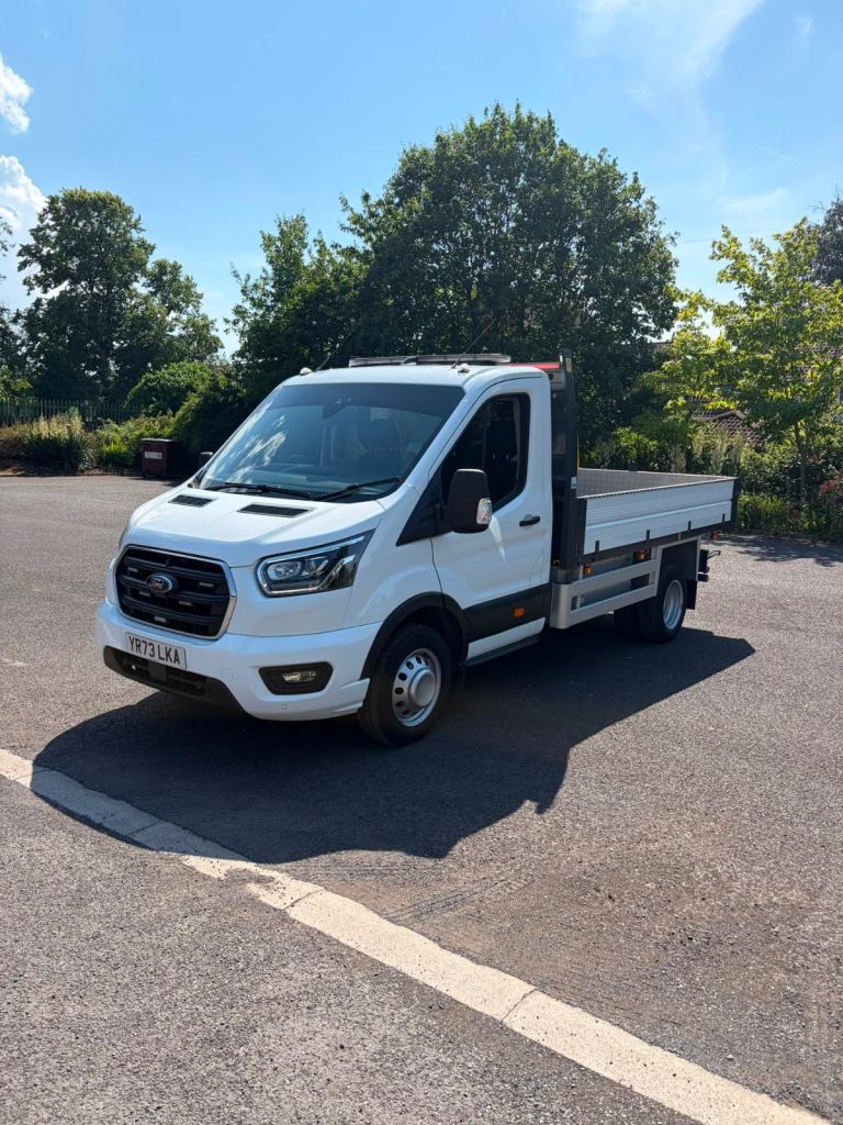 2023(73) FORD TRANSIT TIPPER 130BHP 2.0 16K MILES ONLY NO VAT!!