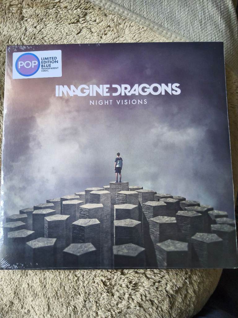 Imagine Dragons 'Night Visions' Limited Edition Blue Transparent Vinyl
