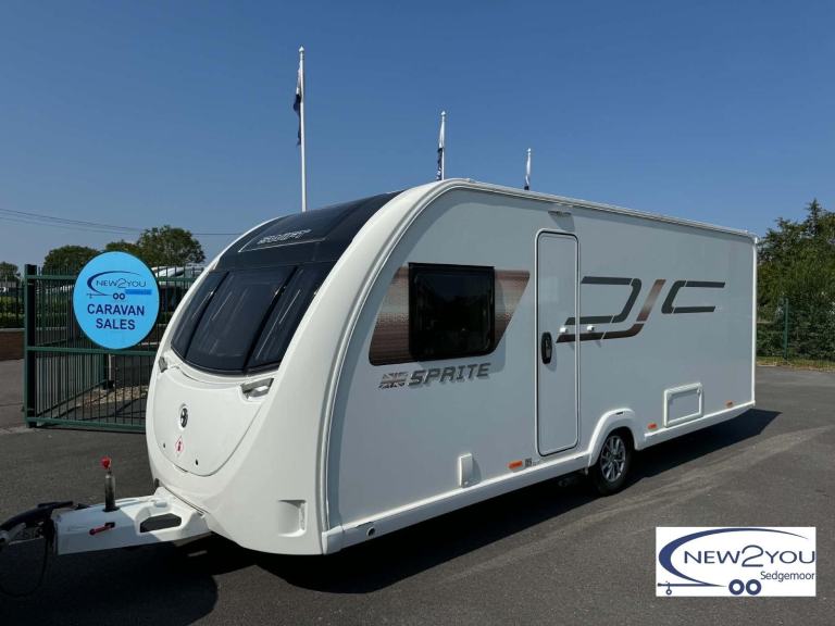 2021 Swift Sprite Major 4 - 4 Berth TRANSVERSE BED Caravan - STOCK J043