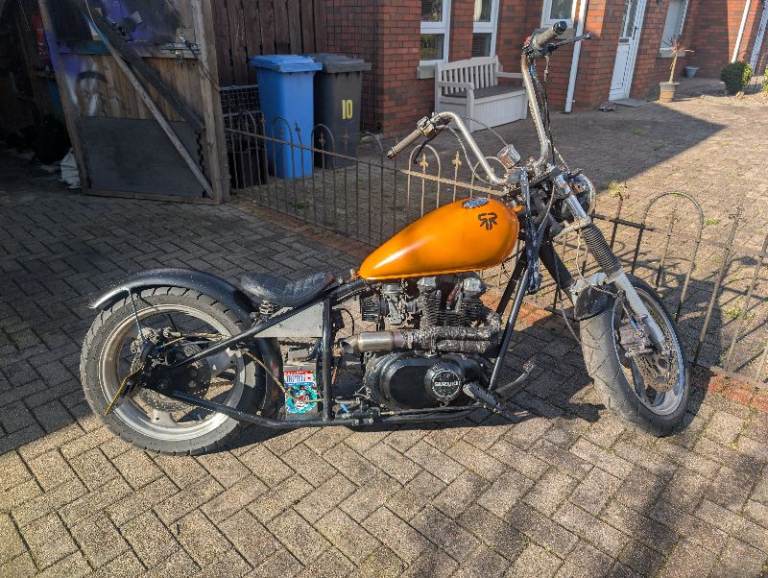 1989 Suzuki GS500 Hardtail Chopper