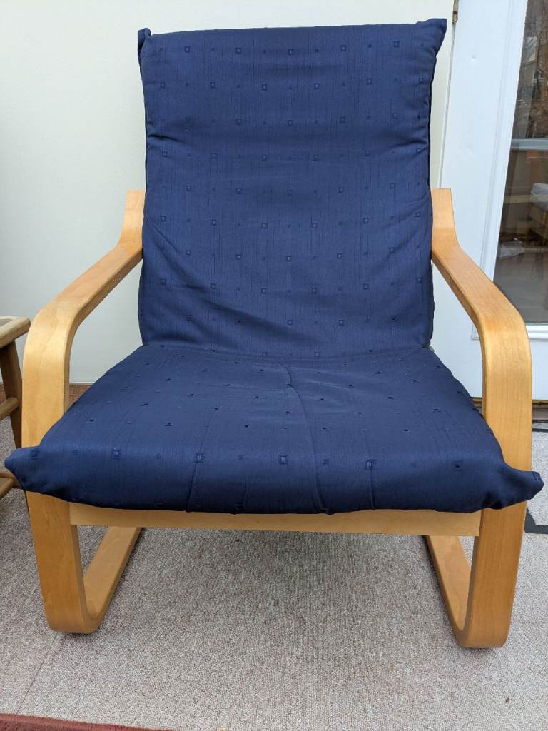 Two Poang style chairs 