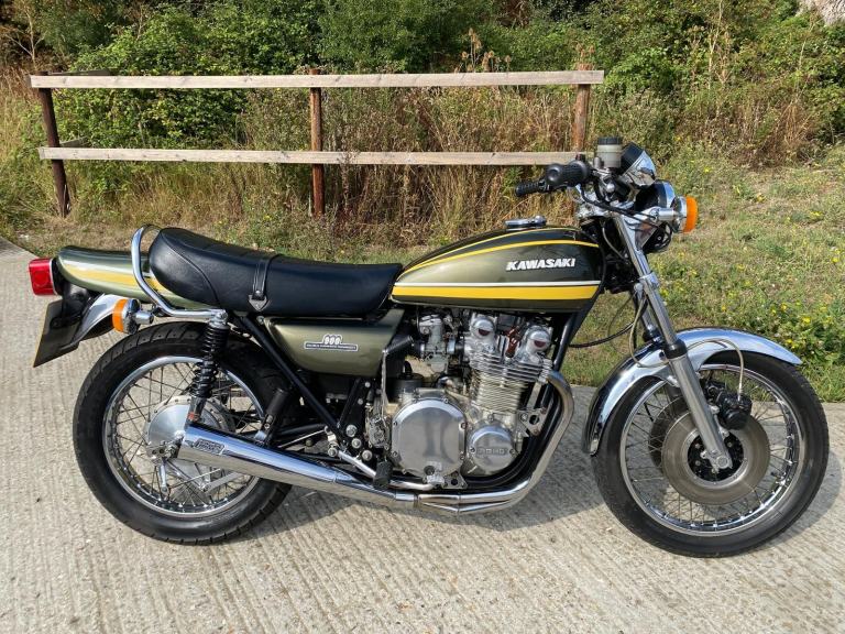 KAWASAKI Z900 A-4, 1976, 22,841 MILES, PART RESTORED, VANCE & HINES EXHAUST
