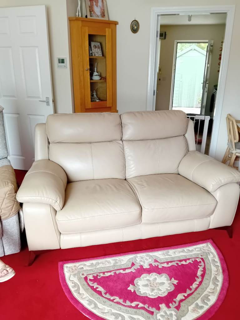 Perfect Compact Leather Sofa