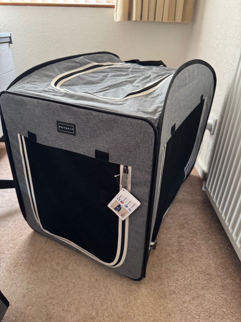Foldable Dog Crate - as new
