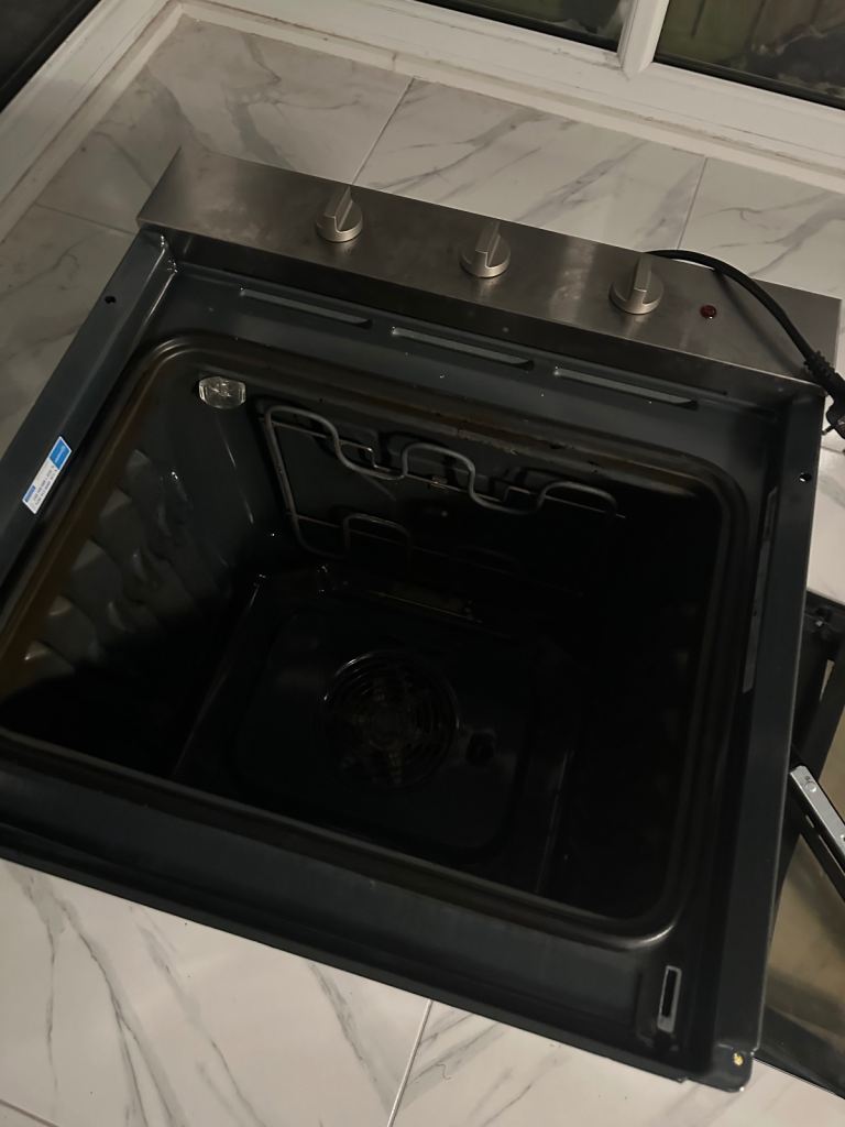 Built-in Electric Oven - Good Condition, Silver Finish